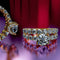 3.5ct Brilliant Cut Diamond Gold Bridal Set - 03US02